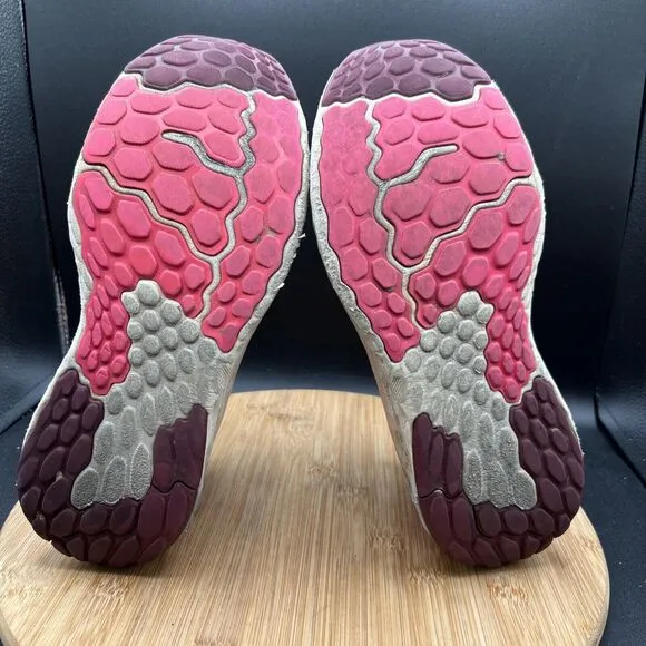 New Balance Women's Size 9.5 Fresh Foam 1080G Garnet/Pink Glo Shoes Sneakers