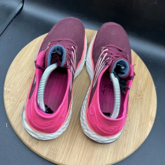 New Balance Women's Size 9.5 Fresh Foam 1080G Garnet/Pink Glo Shoes Sneakers