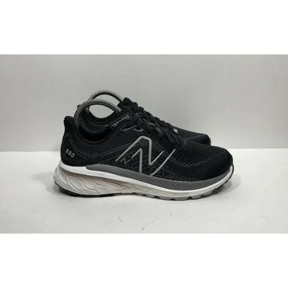 New Balance Fresh Foam X 860v13 Shoes Womens 7.5 Wide Black White Road Running