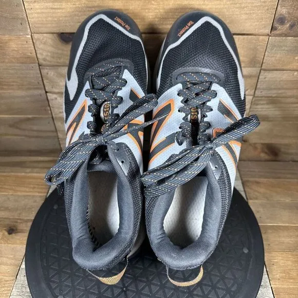 New Balance Mens Sz 9 4E FF 510 V6 MT510LC6 Black Running Shoes *NO INSOLES*