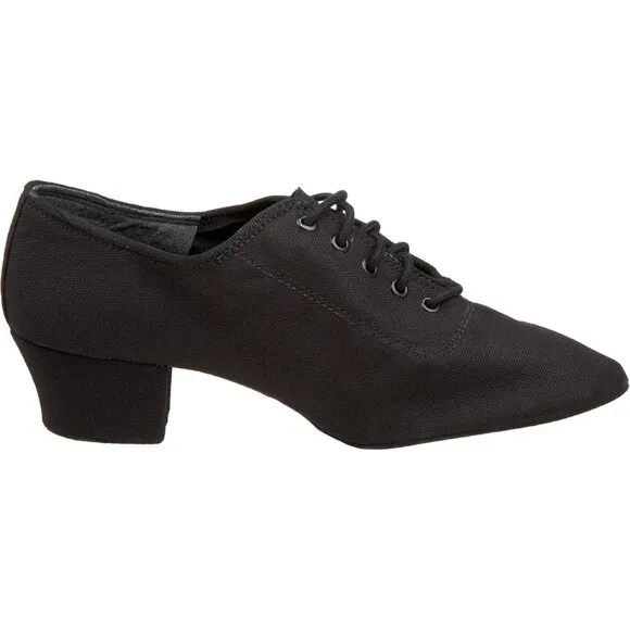 NEW Capezio Womens Practice 1.25&quot; Cuban Heel Ballroom Shoe (Black) – Size 8.5M