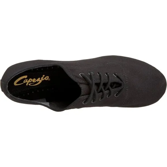 NEW Capezio Womens Practice 1.25&quot; Cuban Heel Ballroom Shoe (Black) – Size 8.5M