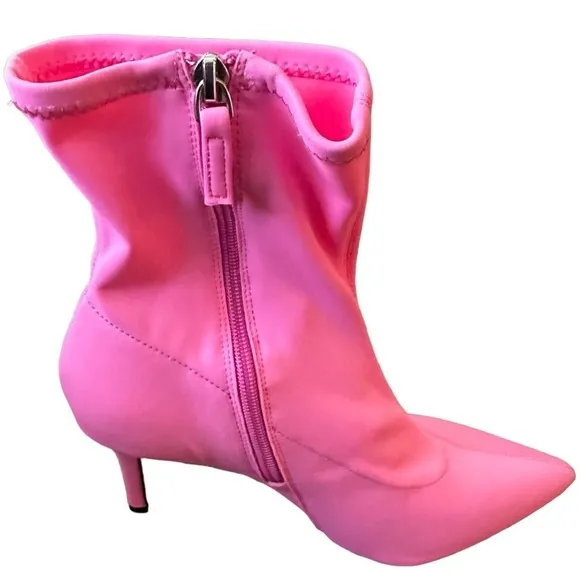 New ELOQUII Neoprene Ankle Boots Size:8W