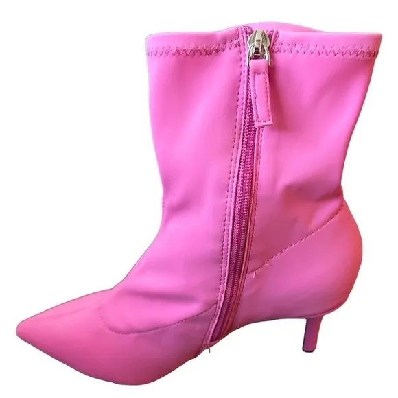 New ELOQUII Neoprene Ankle Boots Size:8W