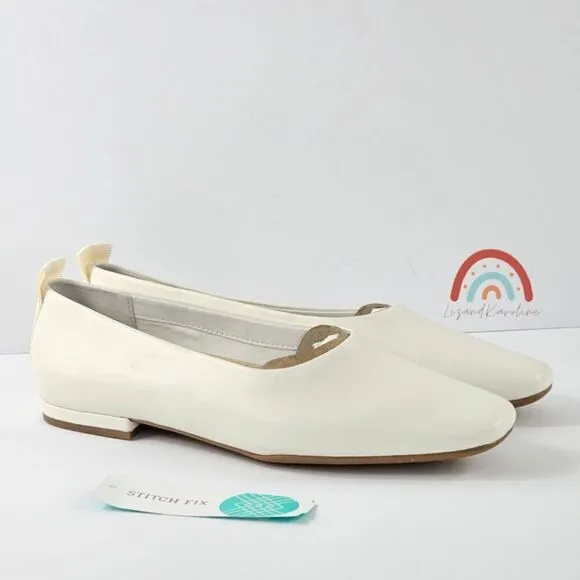 New! Franco Sarto Vana Leather Ballet Flat