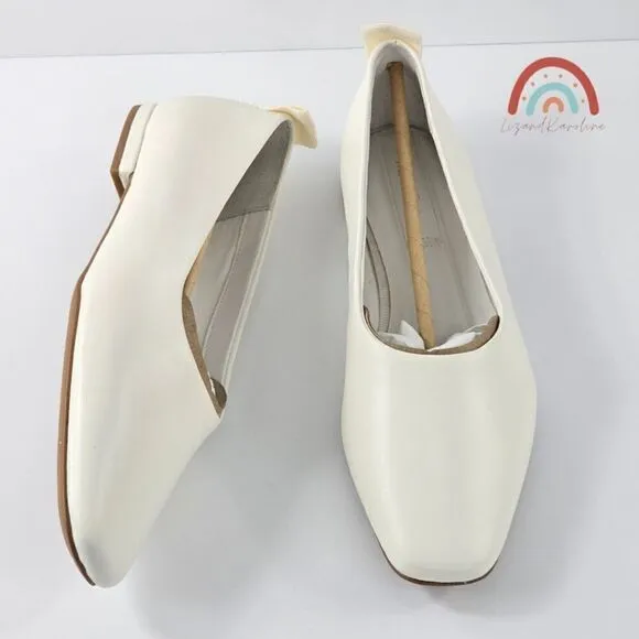 New! Franco Sarto Vana Leather Ballet Flat