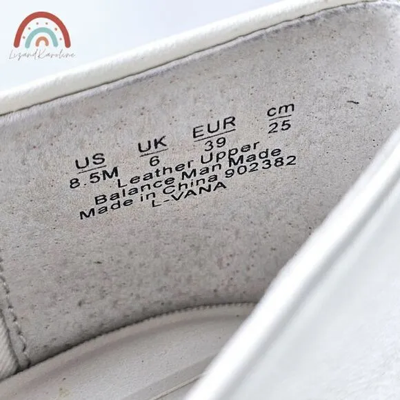 New! Franco Sarto Vana Leather Ballet Flat