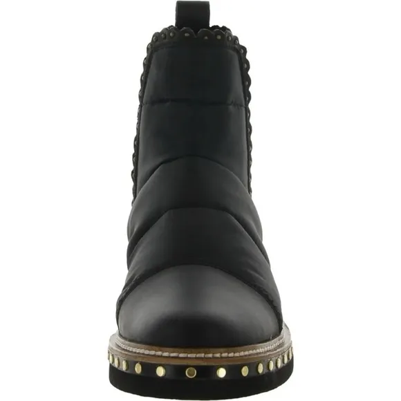 NEW! Free People Atlas Womens Pull On Leather Ankle Boots - Size 39 EU/ 9 US