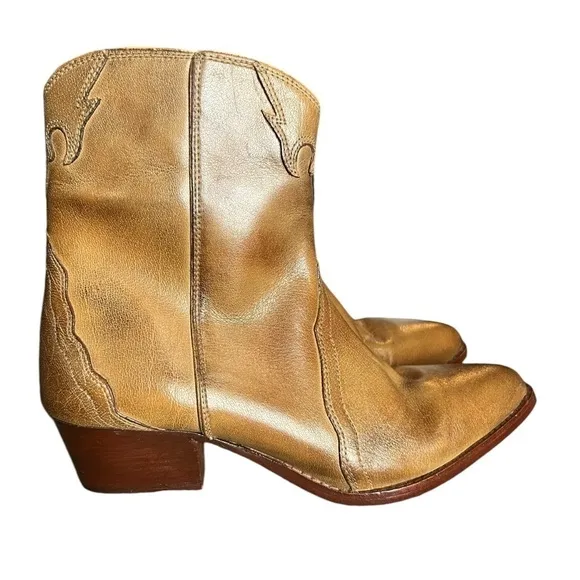 New Free People New Frontier Western Boots  Size 41 US 10