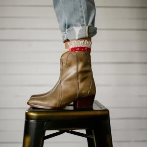 New Free People New Frontier Western Boots  Size 41 US 10