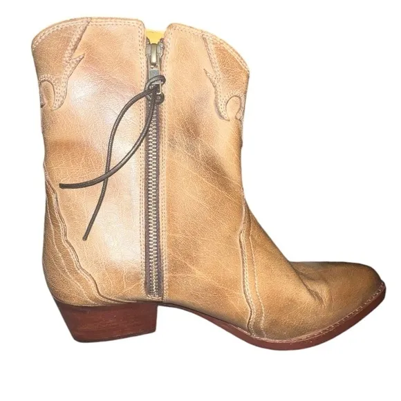 New Free People New Frontier Western Boots  Size 41 US 10