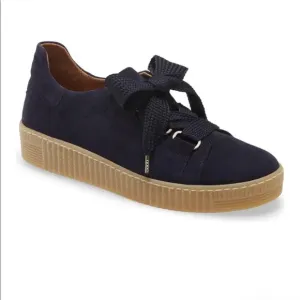 NEW!! Gabor Navy Wide Lace Tennis Shoes | Size 4 1/2