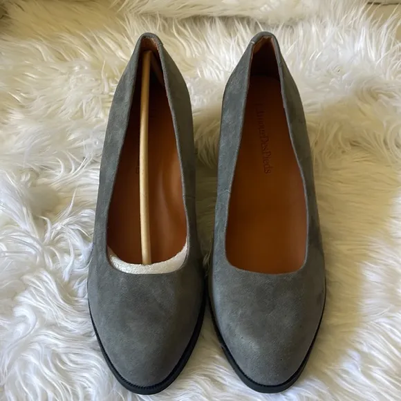 New‎ L'amour Des Pieds Grey Suede Pump