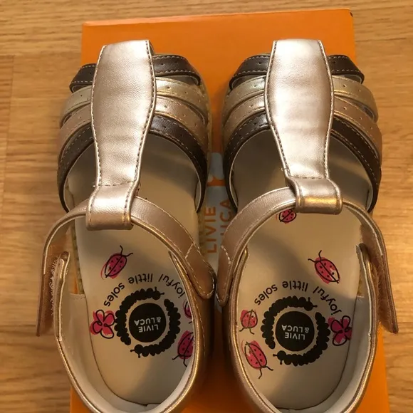 New “Livie &amp; Luca” leather shoes size 9 with box