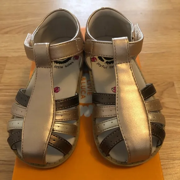 New “Livie &amp; Luca” leather shoes size 9 with box