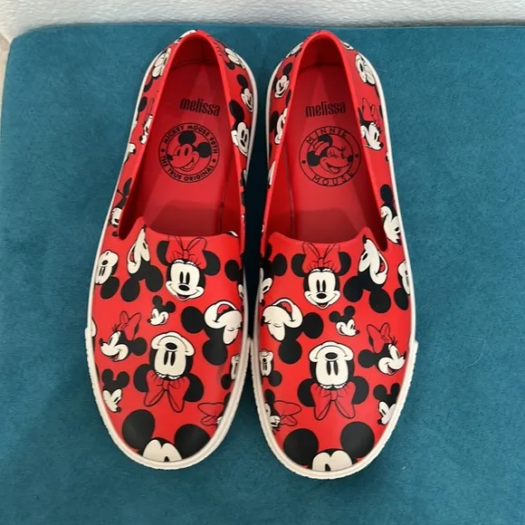 NEW Melissa Shoes Disney Slip On Sneakers