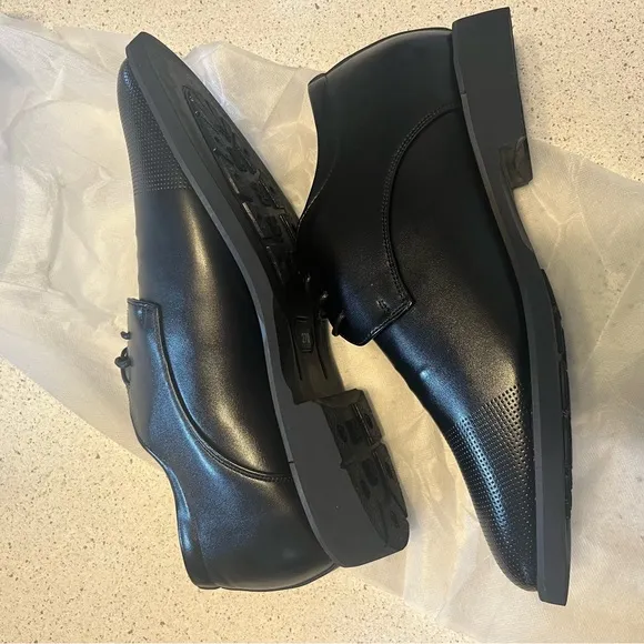 NEW Men’s Elevator Black Oxford Dress Shoes