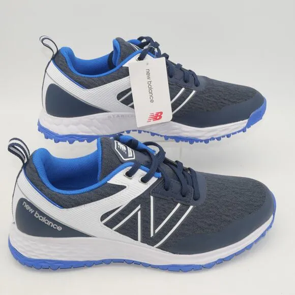 NEW New Balance Men's 9 Fresh Foam Contend Golf Shoes Navy Blue