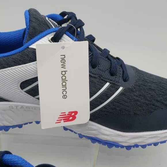 NEW New Balance Men's 9 Fresh Foam Contend Golf Shoes Navy Blue
