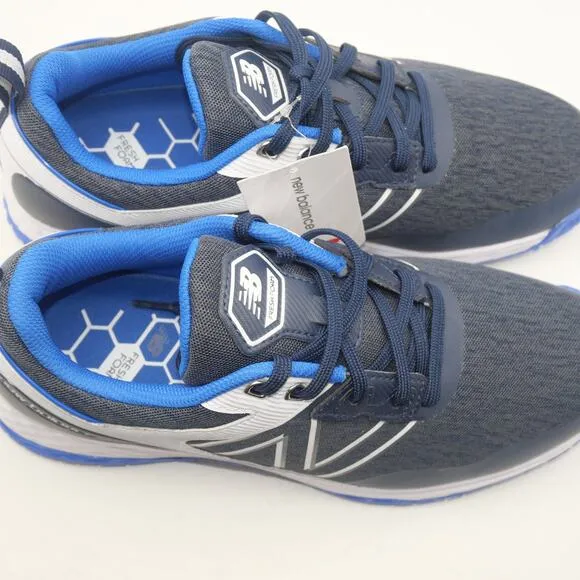 NEW New Balance Men's 9 Fresh Foam Contend Golf Shoes Navy Blue