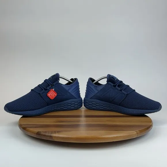 New NIB Mens New Balance Fresh Foam Cruz V2 Blue Running Sneakers Shoes Size 12