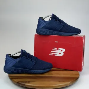 New NIB Mens New Balance Fresh Foam Cruz V2 Blue Running Sneakers Shoes Size 12