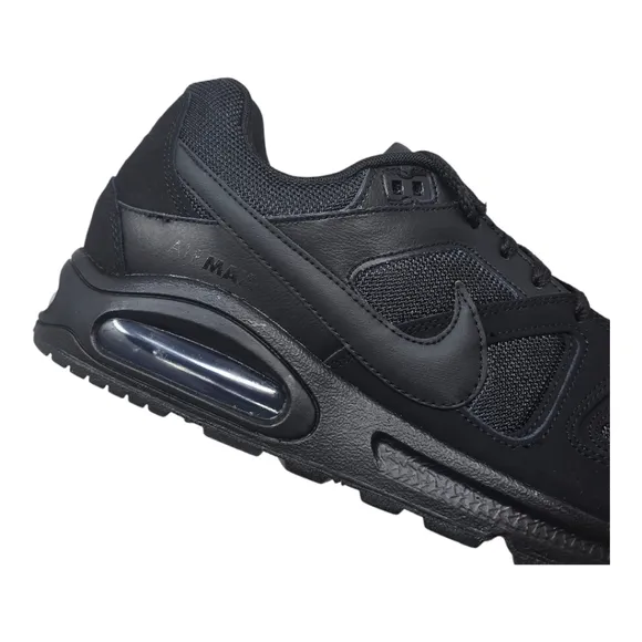 NEW Nike Air Max Command Men’s Size's Running Shoes Triple Black 629993-020 New
