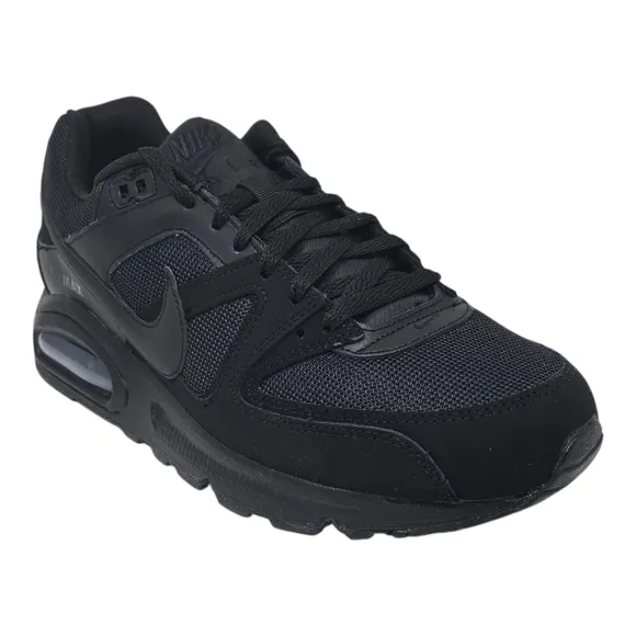 NEW Nike Air Max Command Men’s Size's Running Shoes Triple Black 629993-020 New