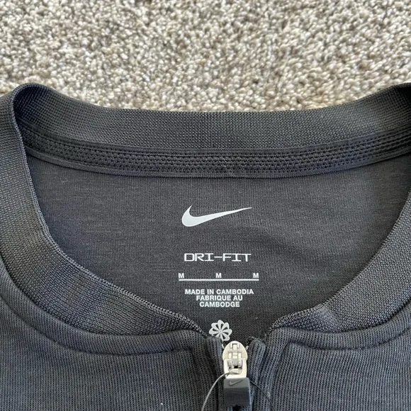 New Nike Dri-Fit Pullover Sweatshirt Jacket Army West Point Black Mens Sizes