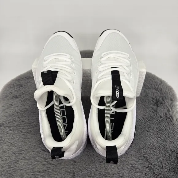 New Nike Free Metcon 6 'White Silver Black' Women's Workout Shoes Size 7