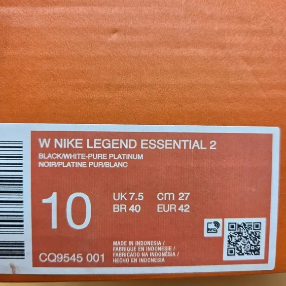 New Nike Legend Essential 2 Women's Workout Shoes Size 10