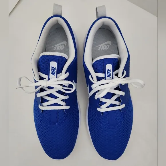 NEW Nike Roshe G Racer Blue White Golf Shoes CD6065-400 Spikeless Men Size 9