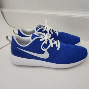 NEW Nike Roshe G Racer Blue White Golf Shoes CD6065-400 Spikeless Men Size 9