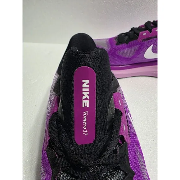 New Nike Vomero 17 Men’s Size 10 Hyper Violet Black Running Shoes FB1309-500