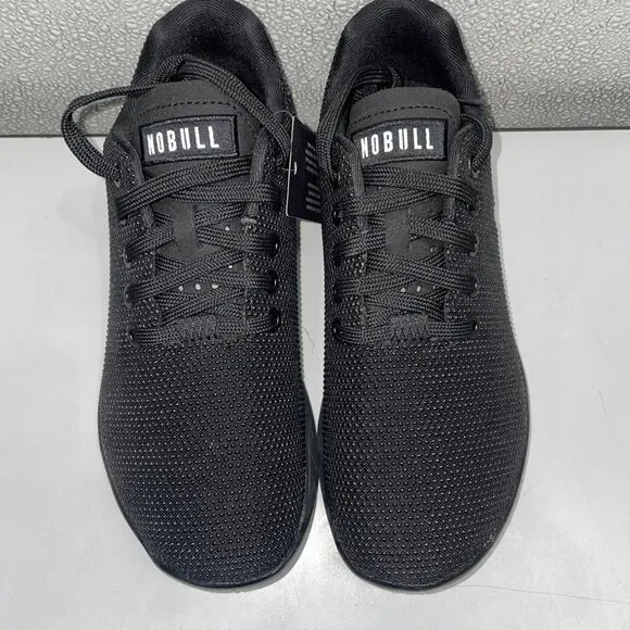 NEW NOBULL ST Trainer Low Training Shoes Black Size M5.5 / W7 New Without Box