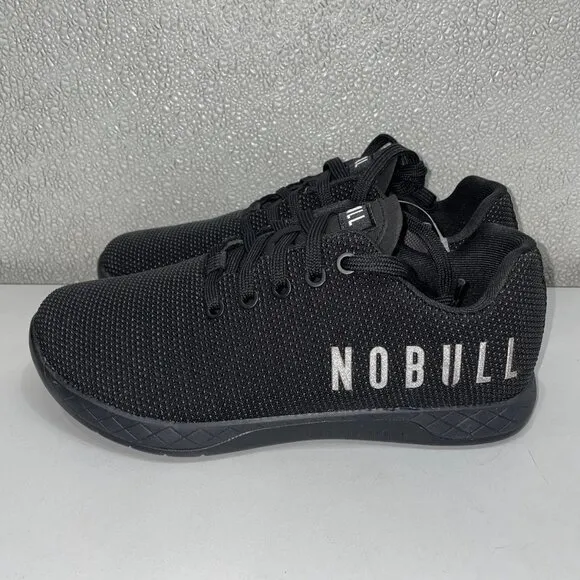 NEW NOBULL ST Trainer Low Training Shoes Black Size M5.5 / W7 New Without Box