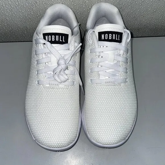 NEW NOBULL ST Trainer Low Unisex Training Shoes White Size M5.5 / W7
