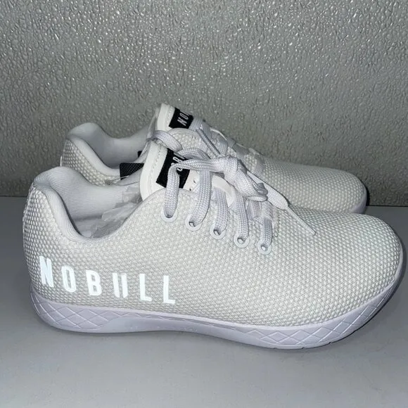 NEW NOBULL ST Trainer Low Unisex Training Shoes White Size M5.5 / W7