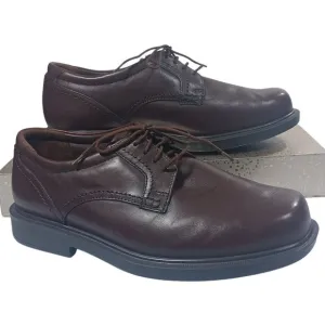 NEW NWOB SAS Ambassador Men's Brown  Lace Up Leather Oxford Size 8.5 WW