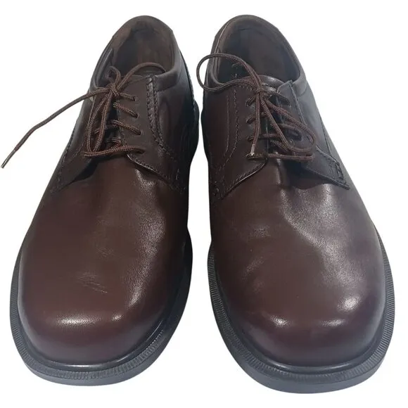 NEW NWOB SAS Ambassador Men's Brown  Lace Up Leather Oxford Size 8.5 WW
