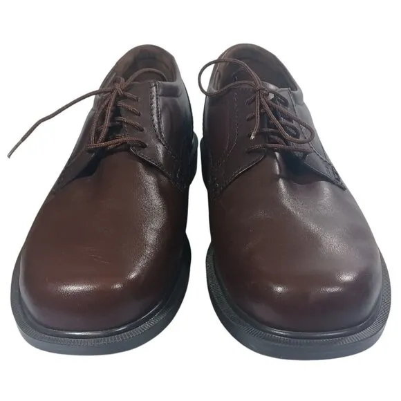 NEW NWOB SAS Ambassador Men's Brown  Lace Up Leather Oxford Size 8.5 WW