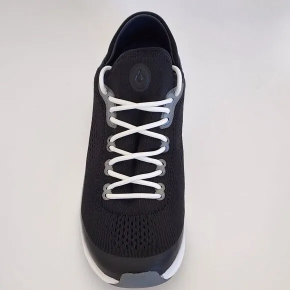 NEW Olukai KAHOLO Sneaker Black Tennis Shoes Womens 10