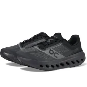 NEW ON RUNNING women's cloudsurfer next wide running shoes in black/eclipse