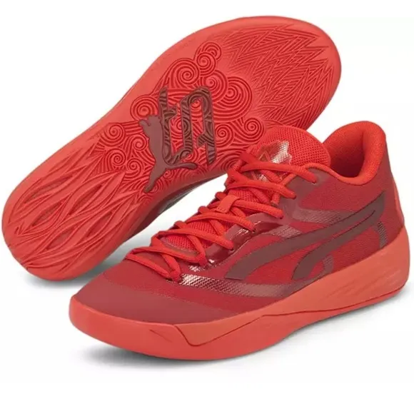 NEW PUMA Women's Bright Ruby Size 8.5 Stewie 2 Basketball Shoes