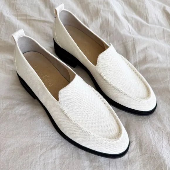 NEW Rothy's Shoes | Rothy's The Lug Loafer in Ivory Merino Wool Size 9