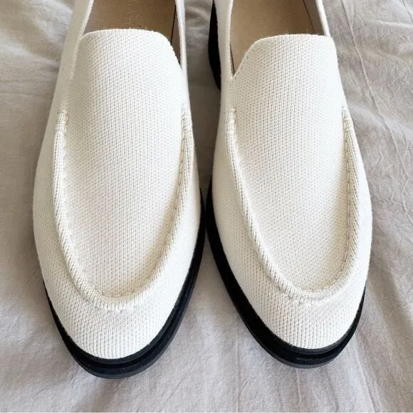 NEW Rothy's Shoes | Rothy's The Lug Loafer in Ivory Merino Wool Size 9