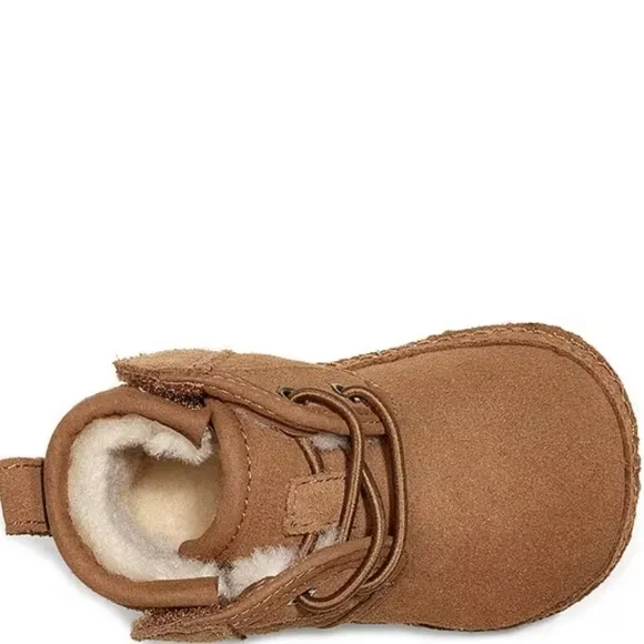 New UGGKids' Neumel and UGG Beanie Crib Shoe Gift Set (Infant) 2/3 6-12 …
