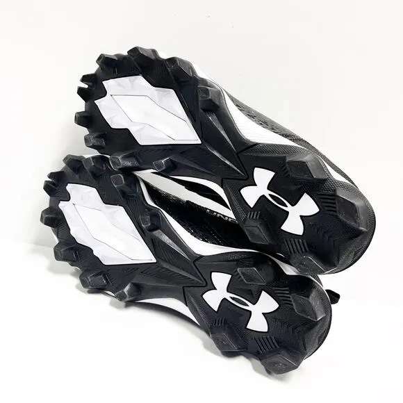 NEW Under Armour Hammer Mid JR Football Cleats Shoes Kids Size 5.5