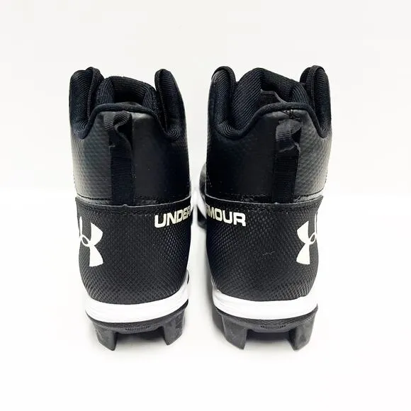 NEW Under Armour Hammer Mid JR Football Cleats Shoes Kids Size 5.5