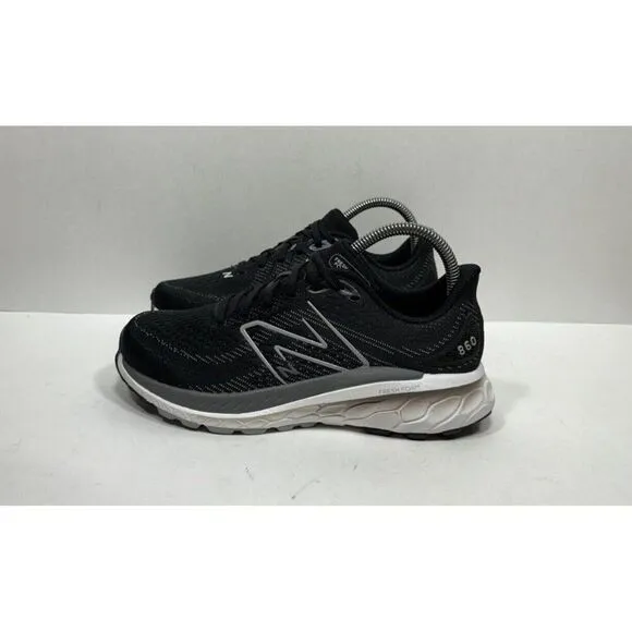 New Balance Fresh Foam X 860v13 Shoes Womens 7.5 Wide Black White Road Running